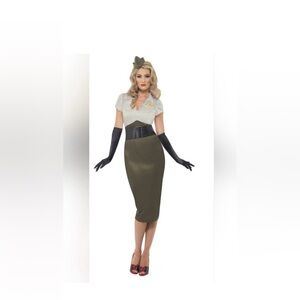 Smiffy’s WWII PIn Up Girl Spice Darling Costume